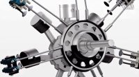 飞机引擎 3D仿真CATIA V6设计