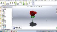 solidworks玫瑰花|solidworks造型设计