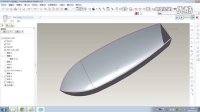 pro-e实例演示&amp;mdash;&amp;mdash;船体模型特征