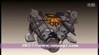 V8发动机模型仿真