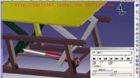 CATIA DMU 液压顶出机构运动仿真视频教程
