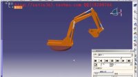 CATIA DMU 挖掘机手仿真视频教程
