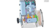 catia 285型柴油机模拟动画