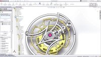     solidworks 复杂腕表简介 如何小范围装配多个零件
