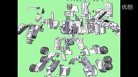3D 大赛 擎天柱 变形 Solidworks