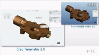 PTC Creo 对比 Pro/ENGINEER 之测量比较