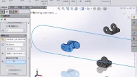 【SOLIDWORKS 2015新功能】15_Chain_Component_Pattern装配体链条支持