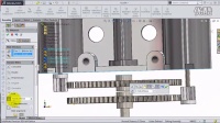 SolidWorks直升飞机设计视频教程:20.齿轮箱子装配