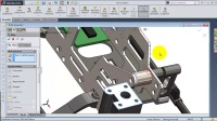 SolidWorks直升飞机设计视频教程:33.内部底架子装配
