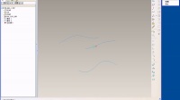 ProE  经过控制曲线的圆锥曲面
