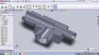 solidworks实例演示&amp;mdash;&amp;mdash;三通接头