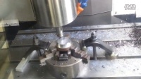 Mastercam Dynamic-Core toolpath in carbon steel(&amp;Phi;8mm）