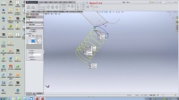 SolidWorks 3D曲线画异性弹簧