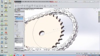 SolidWorks画链条 及驱动阵列