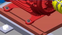 【DEETY PTC】Creo  Proe动画仿真 水泵联轴器安装调式动画