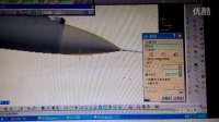 有声音的 catia画飞机 2015-09-15 13:57