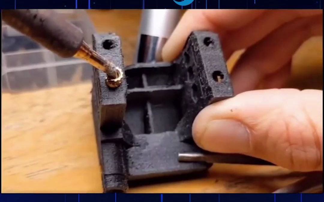 Creo/ProE热熔铜螺母设计教程，结构建模技巧，一加一教育佳言老师在线教学