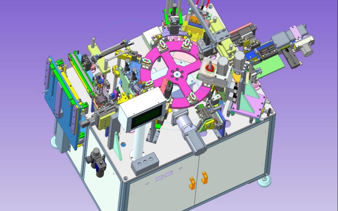     Creo零件快速打孔技巧第一季机械设计非标设备自动化设计教程
