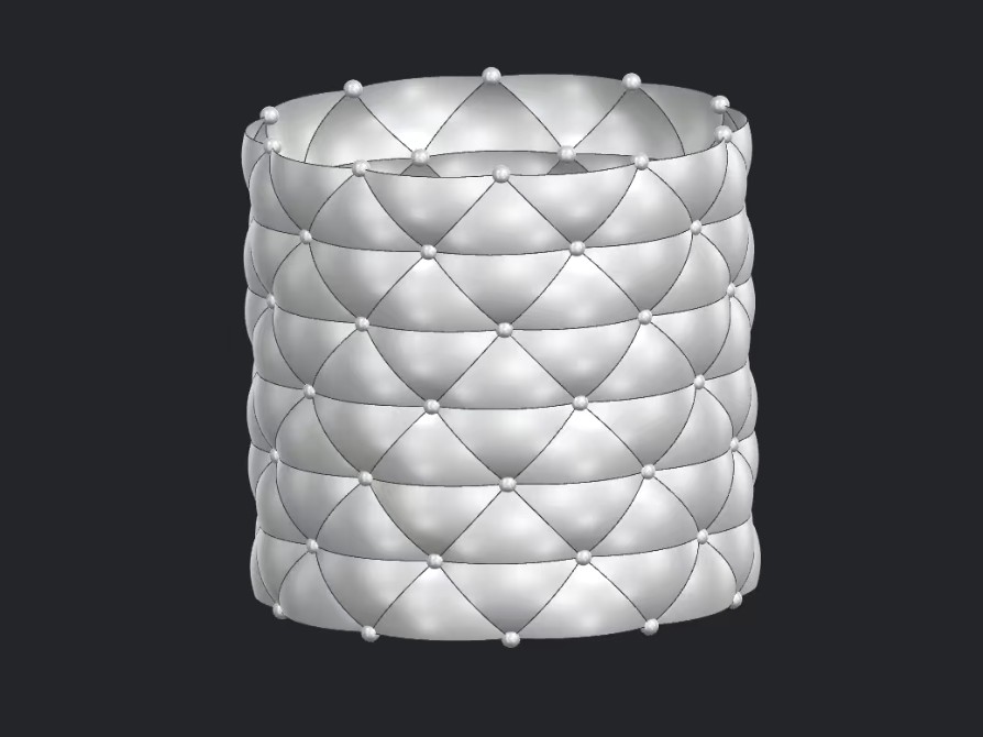 UG NX2406中去除三角网格V方向多余分划线的算法方法