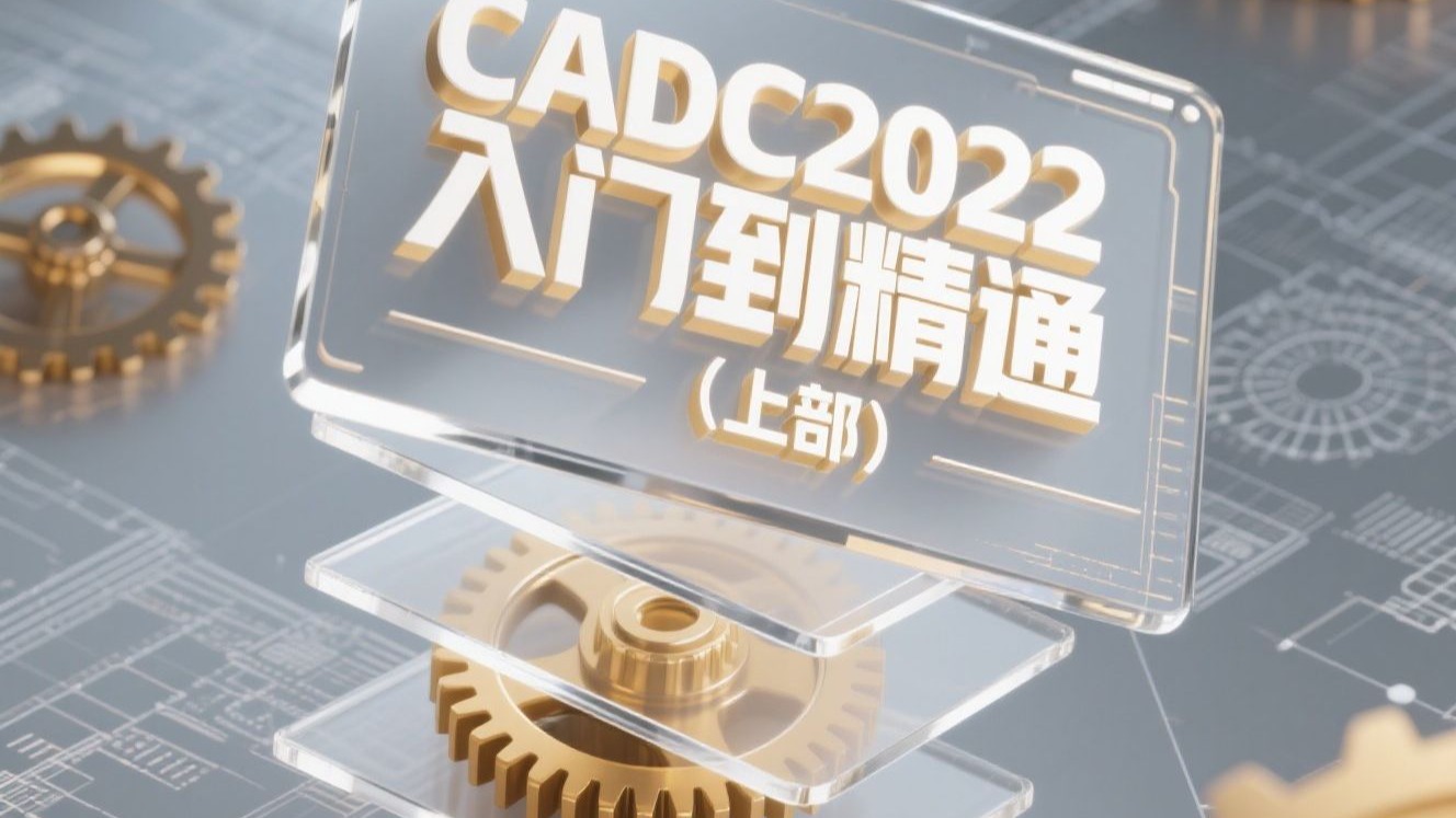 CAD2022从零开始到熟练掌握 上集