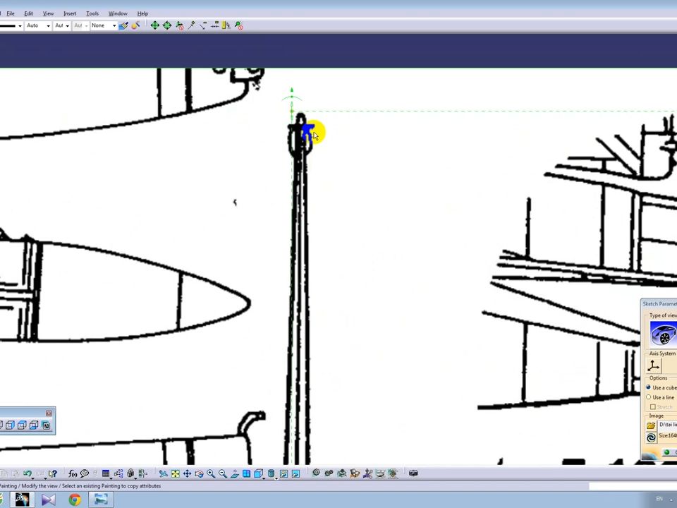 CATIA F16建模教程第一部分