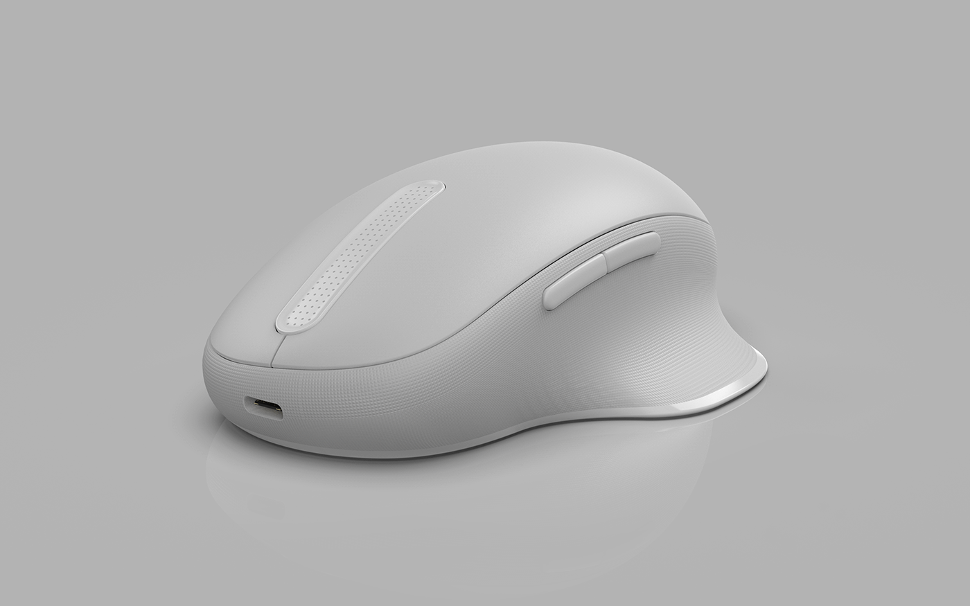 Proe和Creo制作鼠标模型与渲染教程