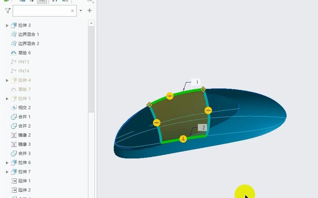 Proe/Creo边界混合出错怎么解决？