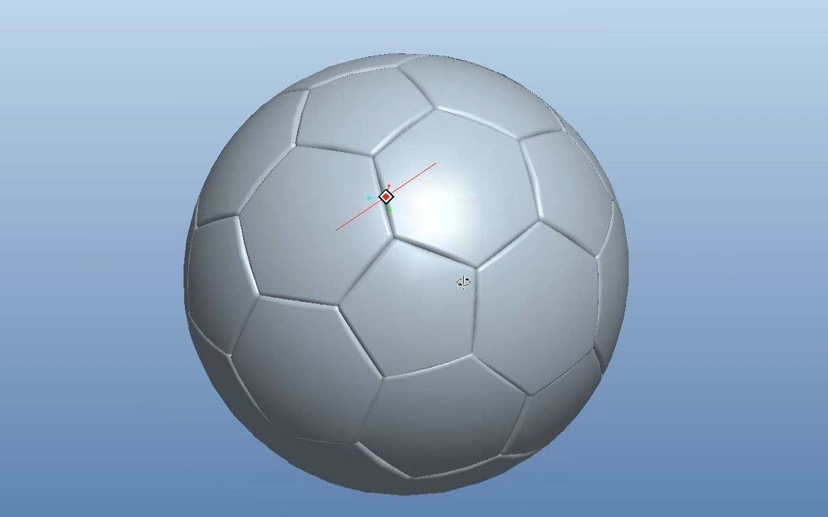 Proe Creo建模教程 足球制作详解