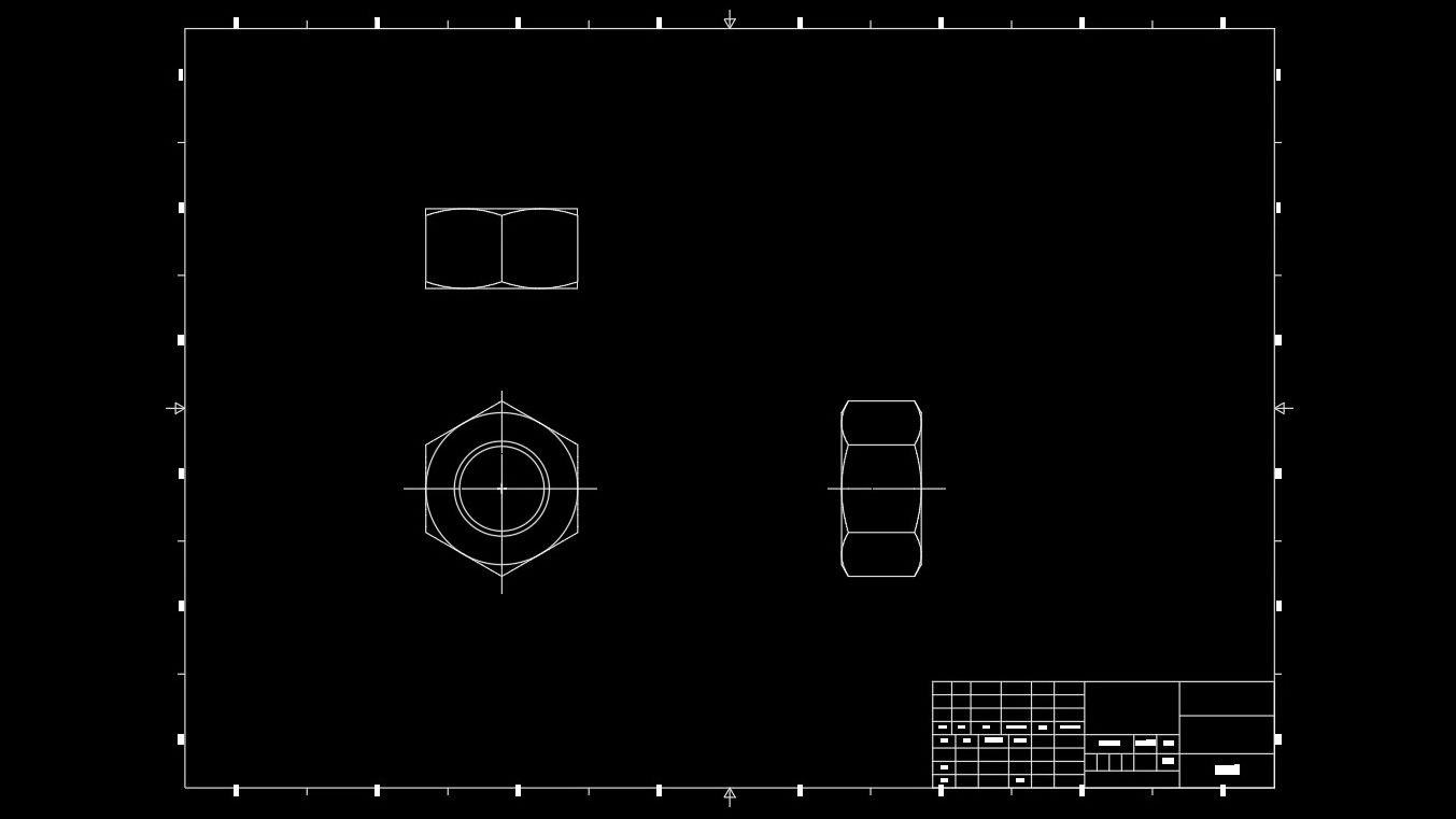 将 inventor 图纸转换为 AutoCAD，以标准件为例