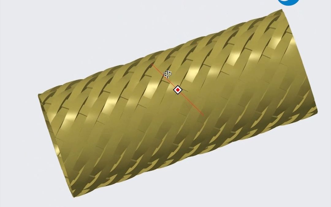 Creo建模技巧，圆柱编织结构设计，Creo与ProE教程，一加一教育佳言老师在线教学