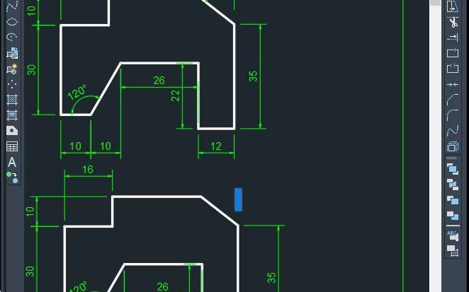 CAD基础教程第3讲：100个实例详解
