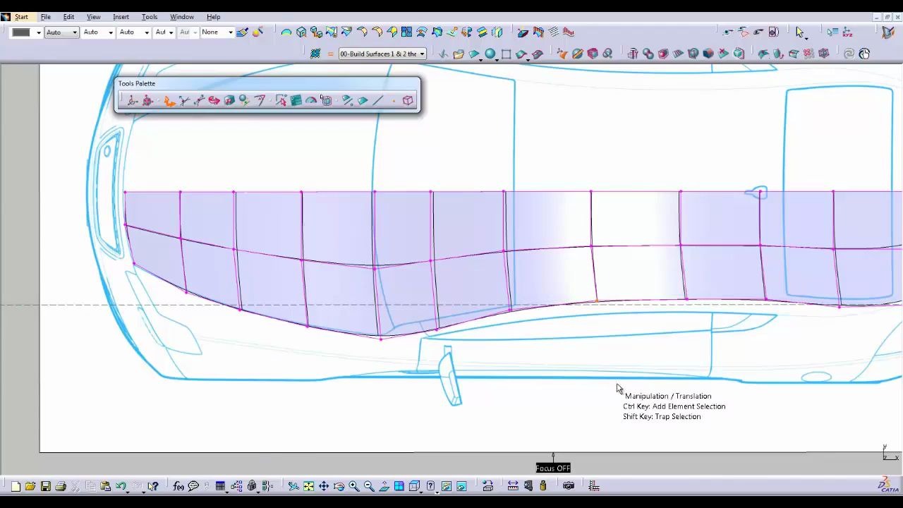 CATIA IMA 车辆建模技巧 CATIA SUB_D 教程