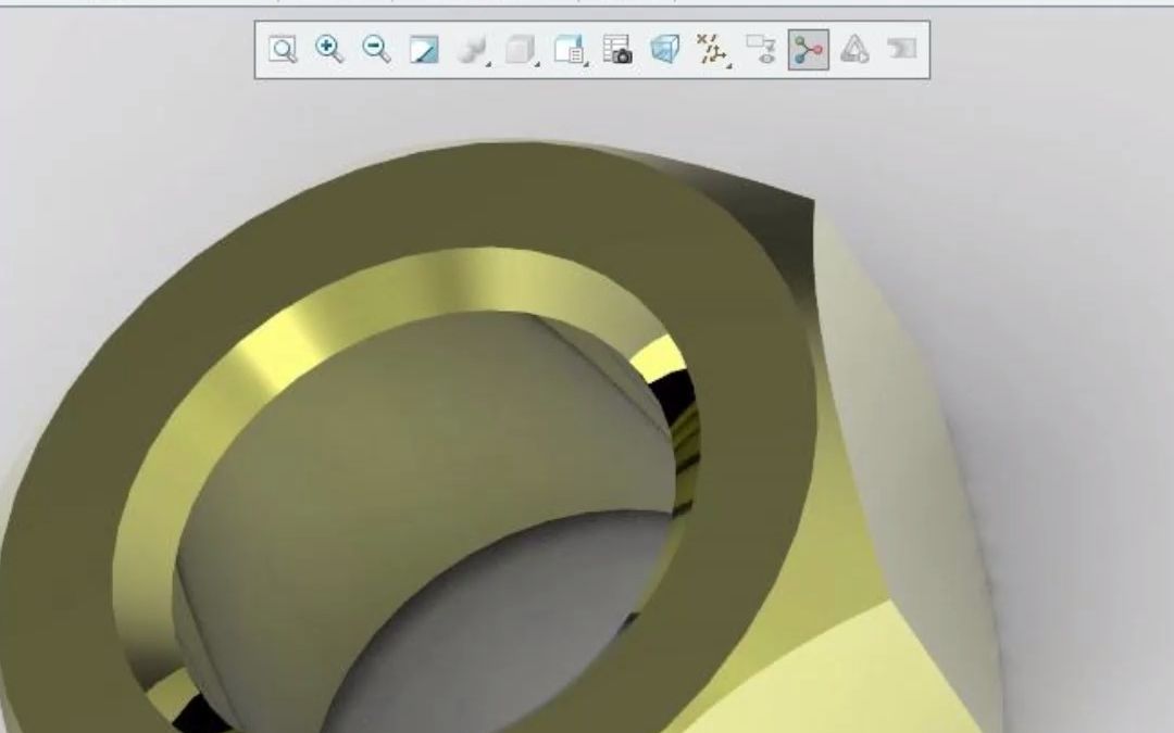 东湖教育教你十秒搞定螺帽建模Pro/E Creo教程