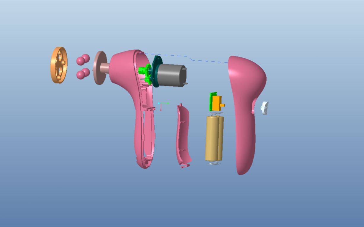 Creo/Proe入门教学——轻松制作产品图的爆炸视图效果